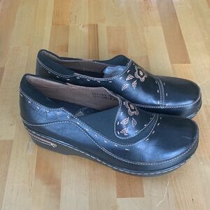 Black Leather Women's Shoes by Spring Step L’Artiste
